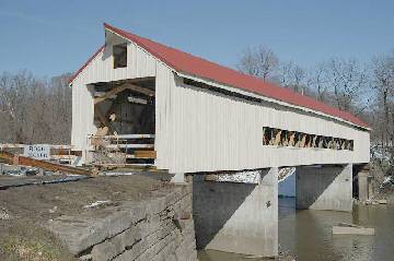 Mechanicsville Bridge. [OH-04-18] Photo by Brian McKee